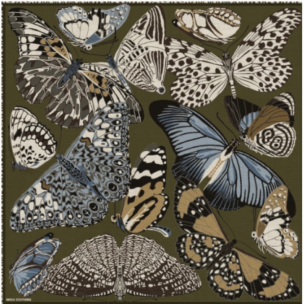 Inoui Editions vilnos skara PAPILLONS KHAKI